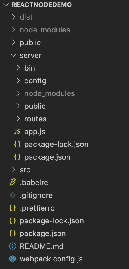 project structure