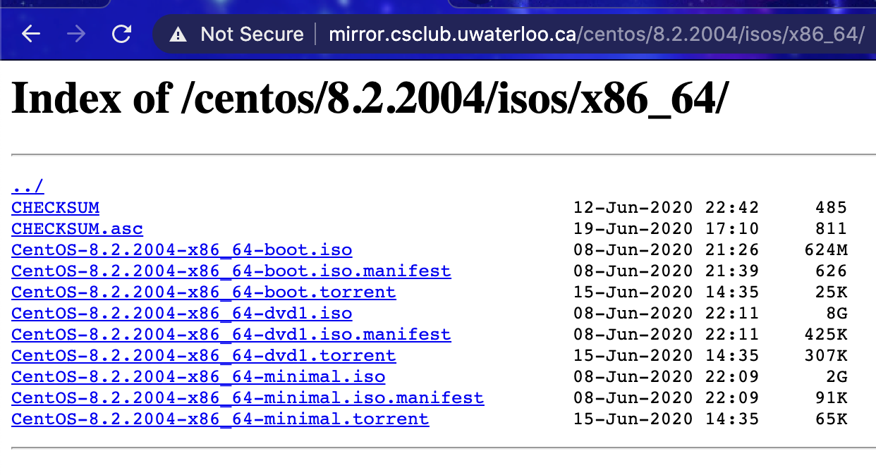 centos download