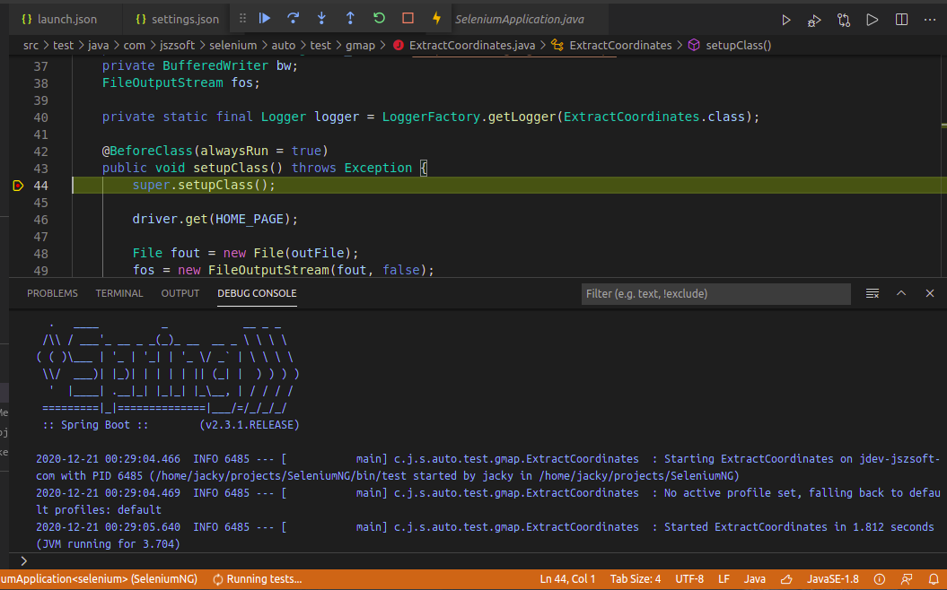 debug