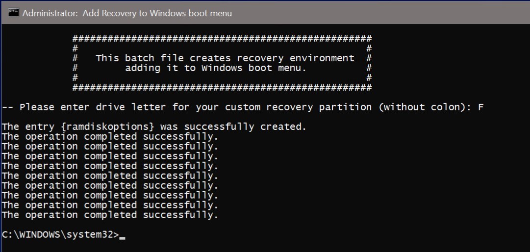 execute batch